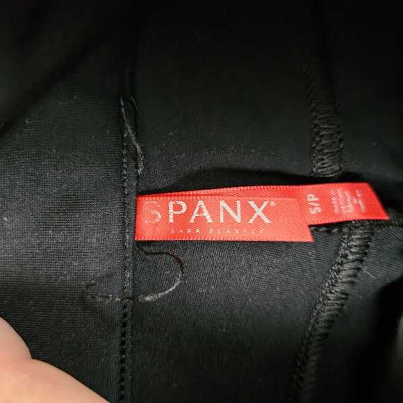 Spanx The Perfect Pant Ankle Pull-On Pants Womens Small‎ Black - Picture 5 of 10